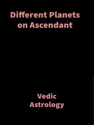 cover image of Different Planets on Ascendant